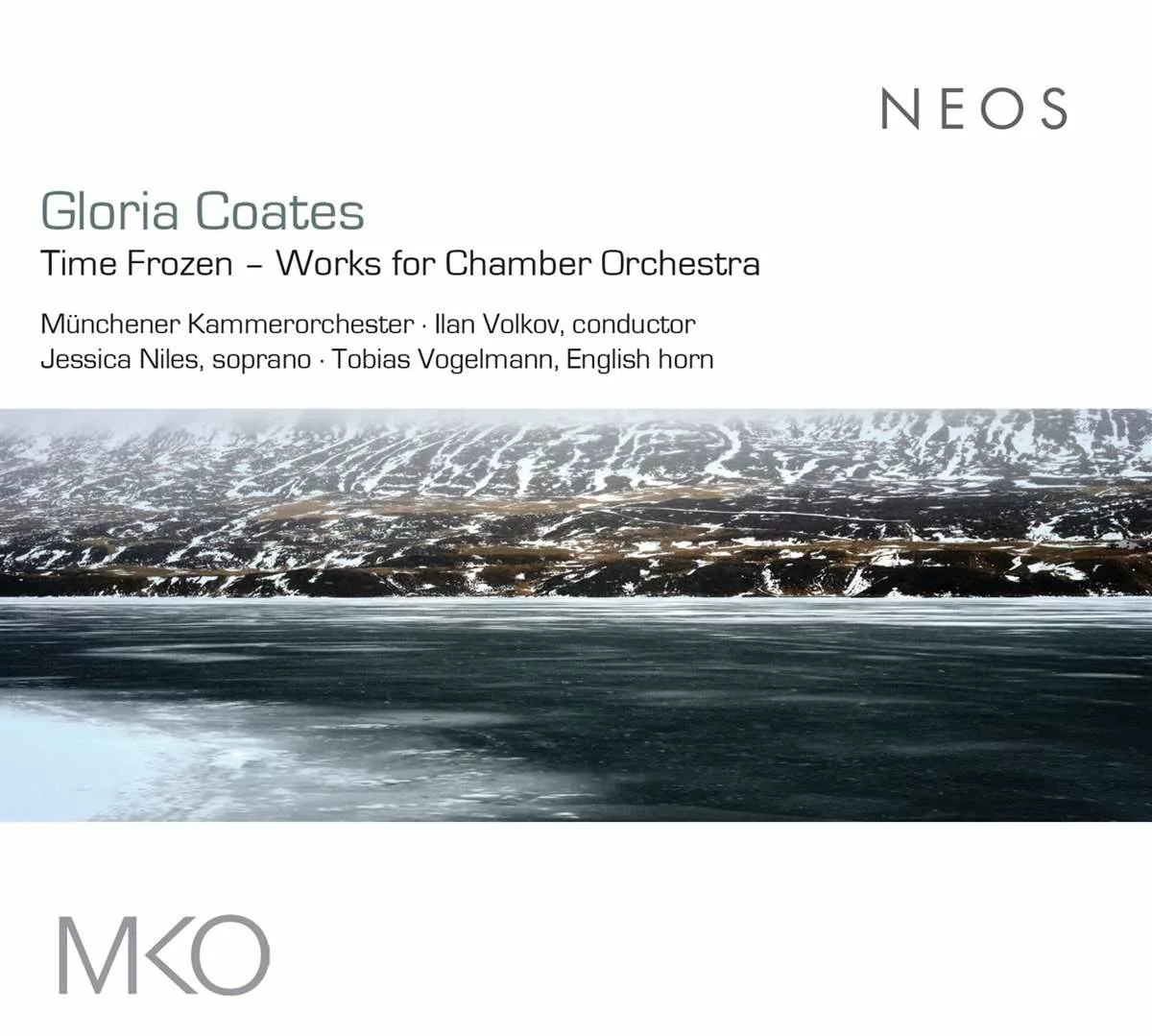 Cover der CD: Gloria Coates, Times Frozen, Works for Chamber Orchestra